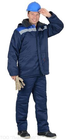 Костюм мужской Бригадир-2 зимний: куртка, полукомбинезон