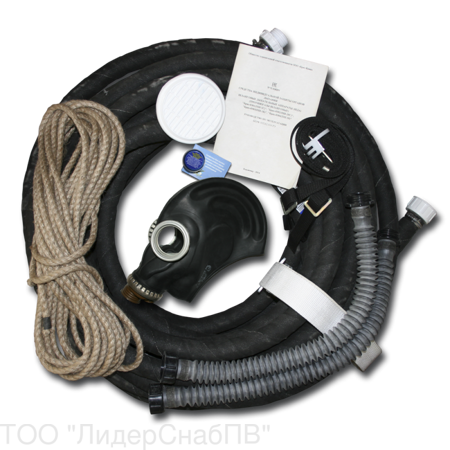 Противогаз шланговый ПШ-1С (БРИЗ-0301), шланг резино-тканевый 10м (сумка), маска ШМП - 1 шт